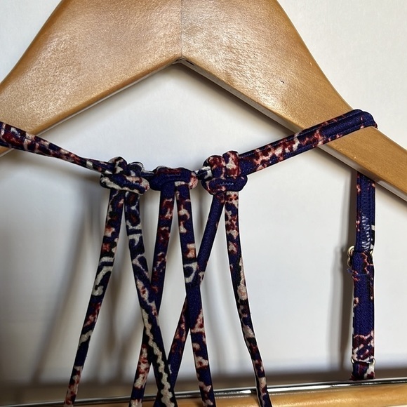 ATHLETA Aqualuxe Print Molded Bikini Size Small - Picture 10 of 10